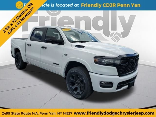 New 2026 Bright White Clear-Coat Exterior Paint RAM Big Horn/Lone Star image 7