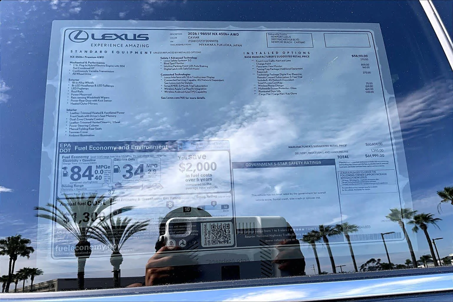 New 2026 Caviar Lexus PREMIUM PLUS AWD image 22