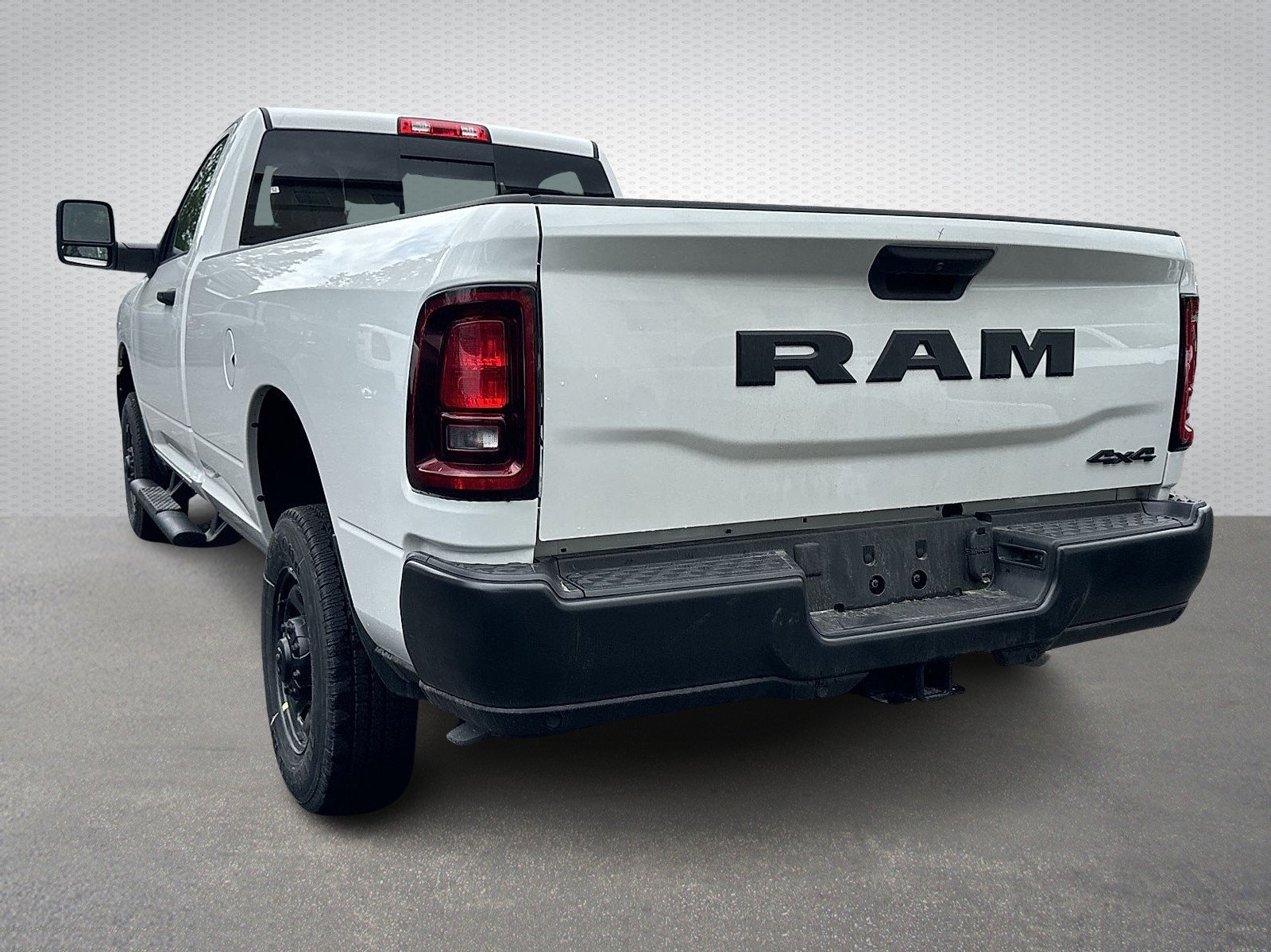 New 2026 Bright White Clear-Coat Exterior Paint RAM Tradesman Regular Cab 4x4 8
