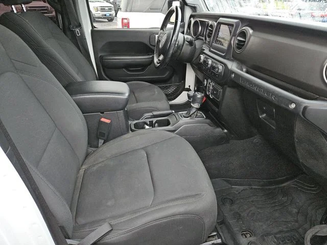 Used 2020 Bright White Clearcoat Jeep Unlimited Sport image 19