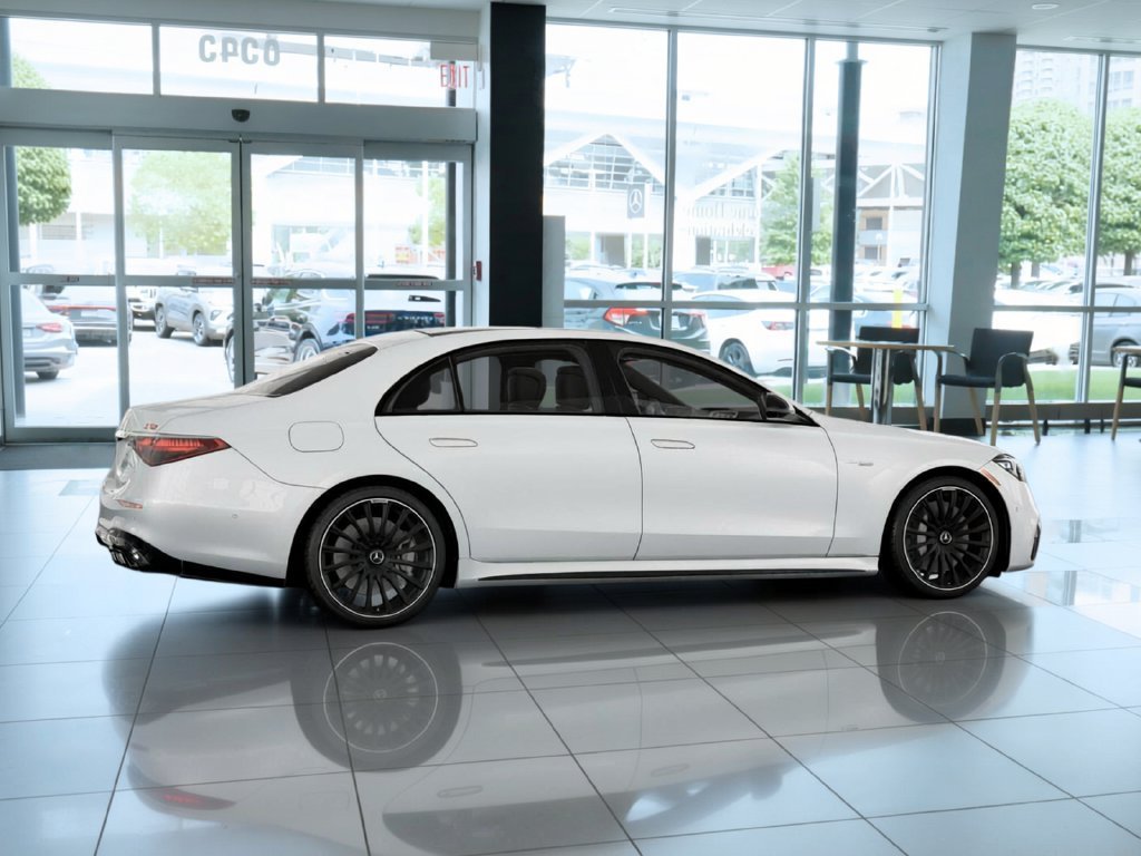 New 2026 MANUFAKTUR Moonlight White Metallic Mercedes-Benz S 63 E AMG® image 58