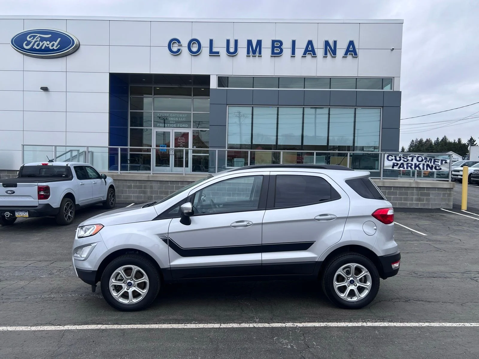 Used 2022 Ford EcoSport SE with VIN MAJ6S3GL3NC475420 for sale in Columbiana, OH
