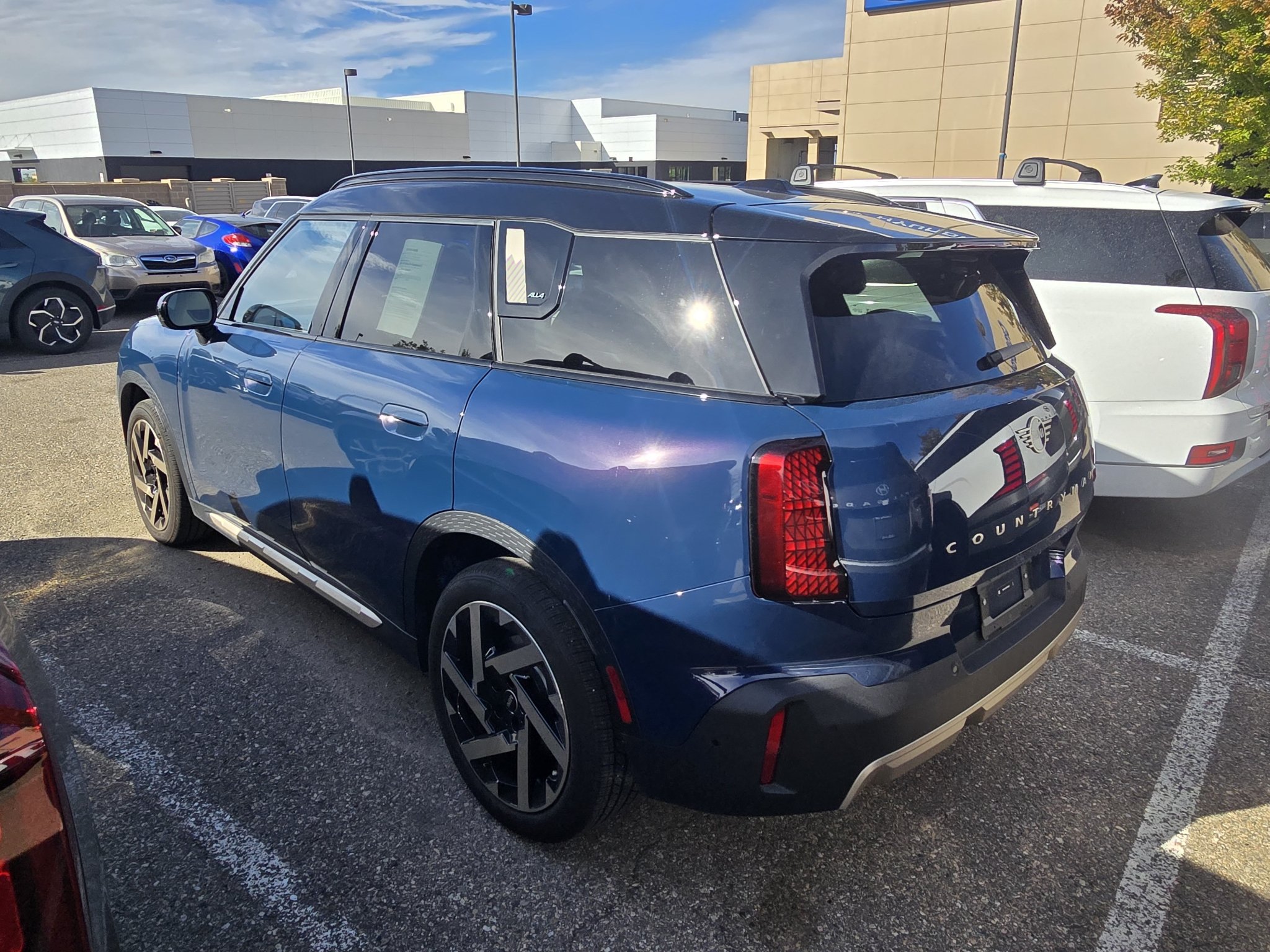 Used 2025 Indigo Sunset Blue Metallic MINI S image 13