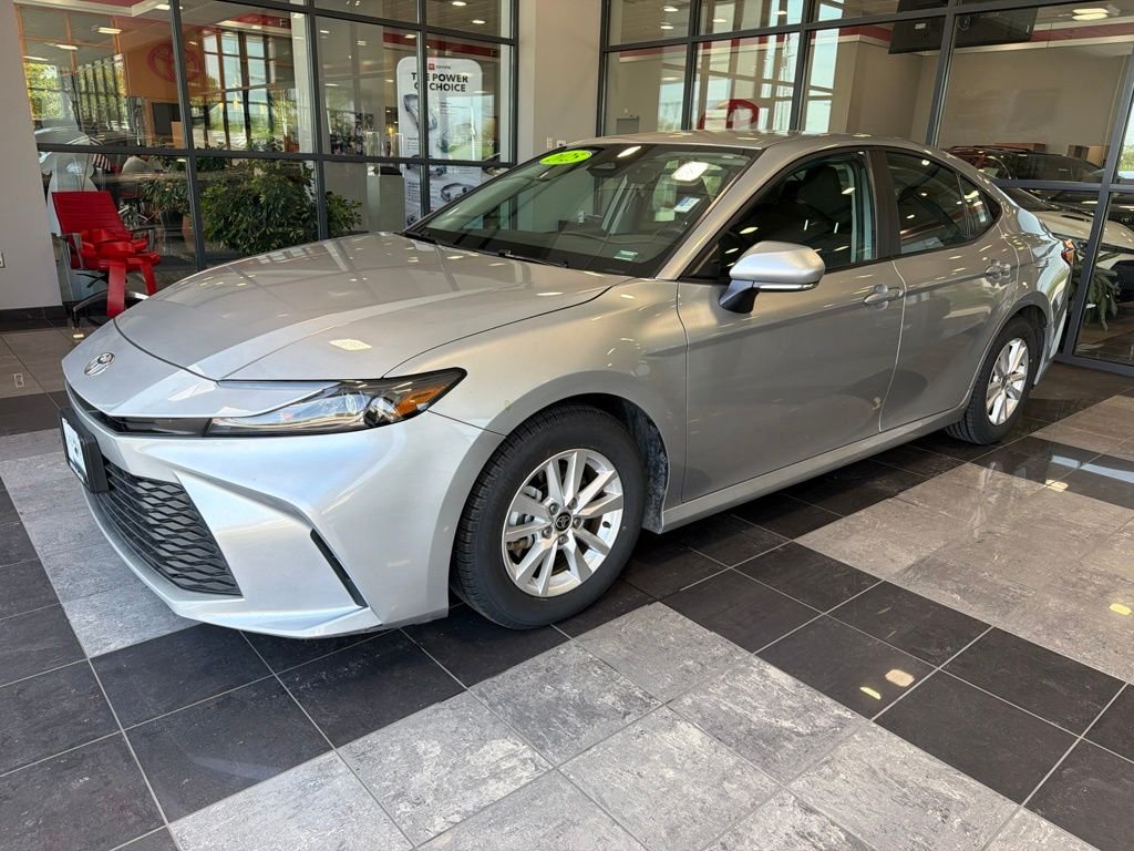 Certified Used 2025 Silver Toyota LE image 4