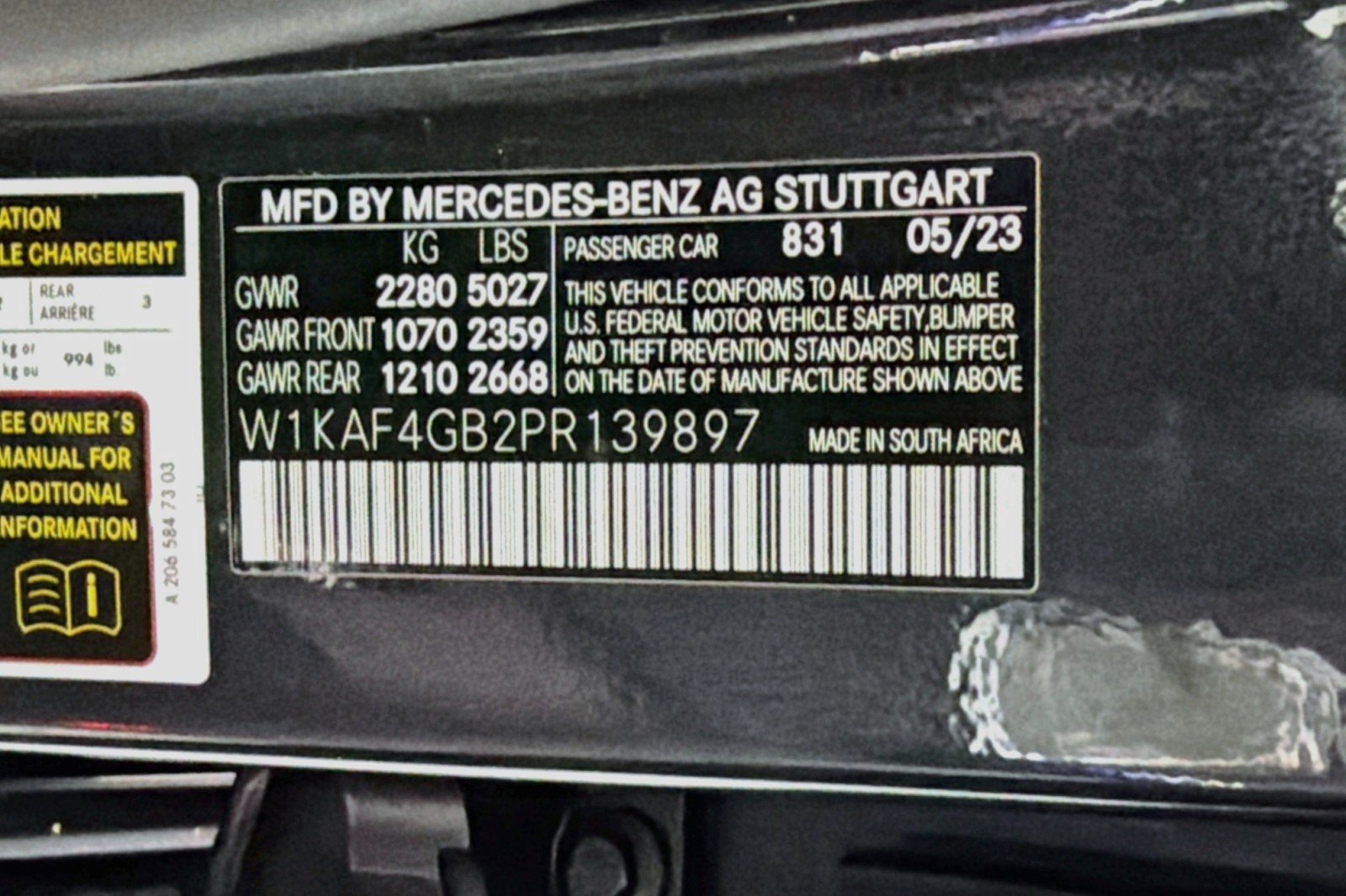 Certified Used 2023 Graphite Grey Metallic Mercedes-Benz C 300 image 25