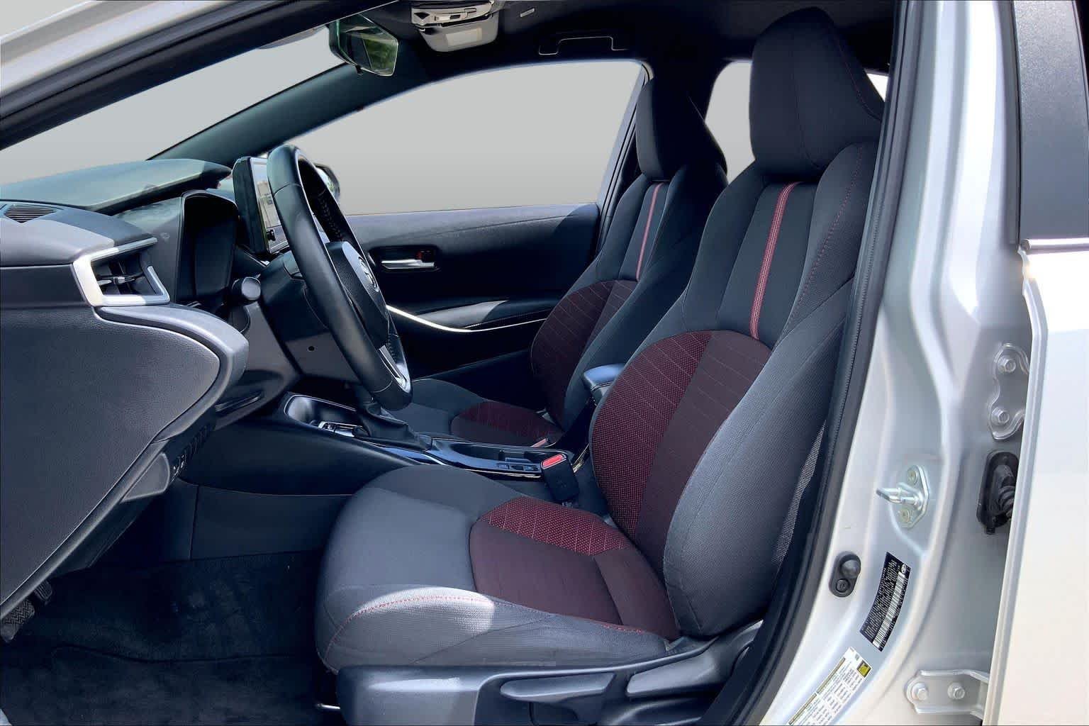 Used 2024 Classic Silver Metallic Toyota SE image 8