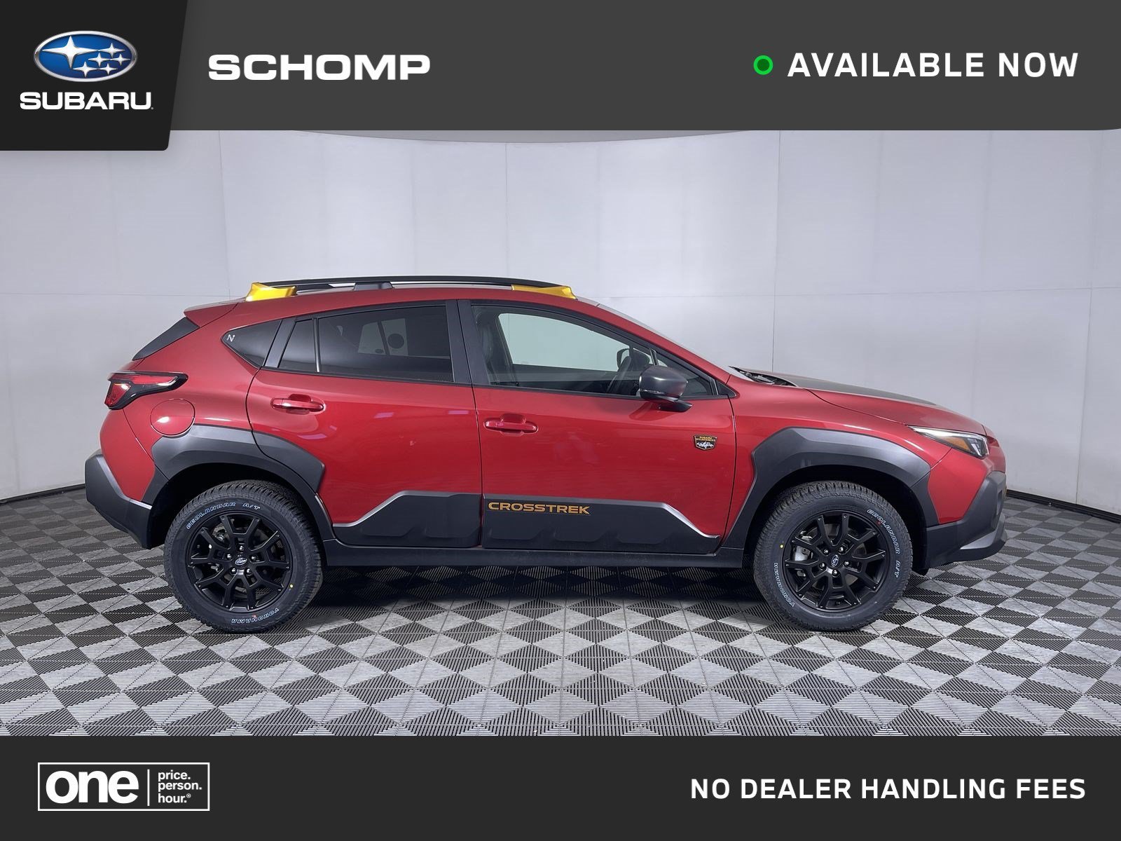 New 2026 LITHIUM RED PEARL Subaru Wilderness image 1