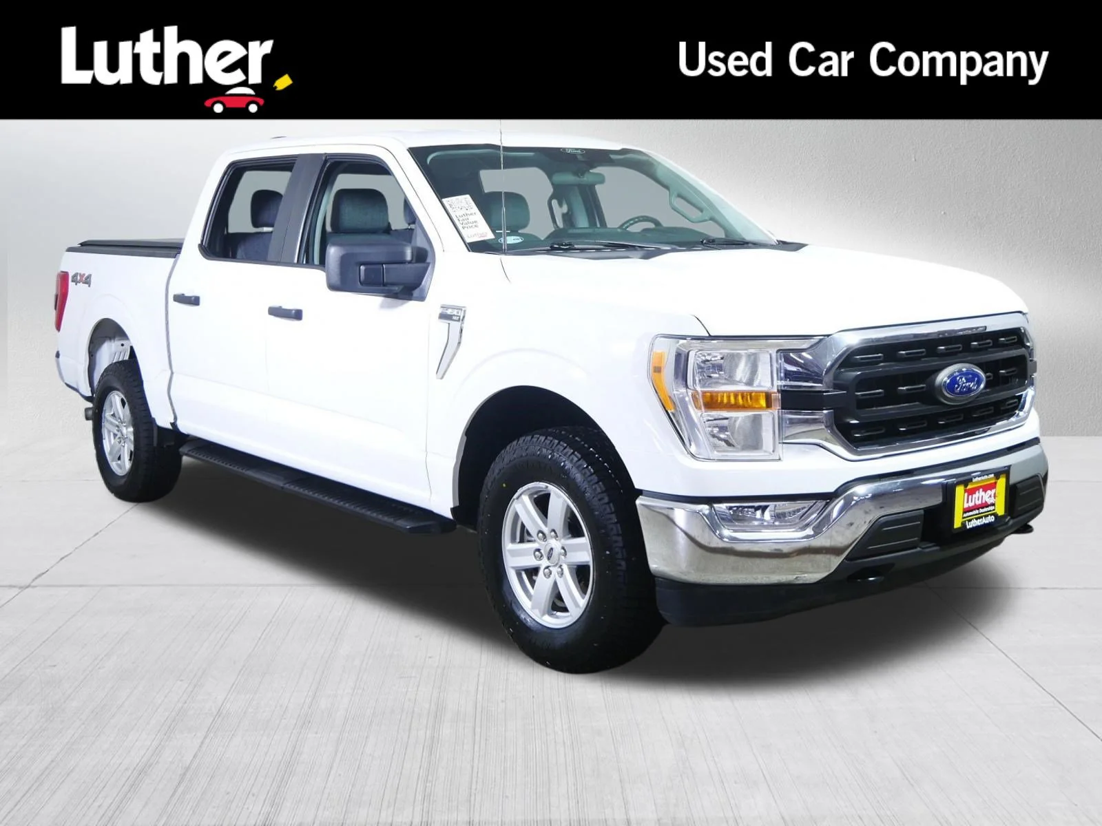 Used 2022 Space White Metallic Ford XLT image 1