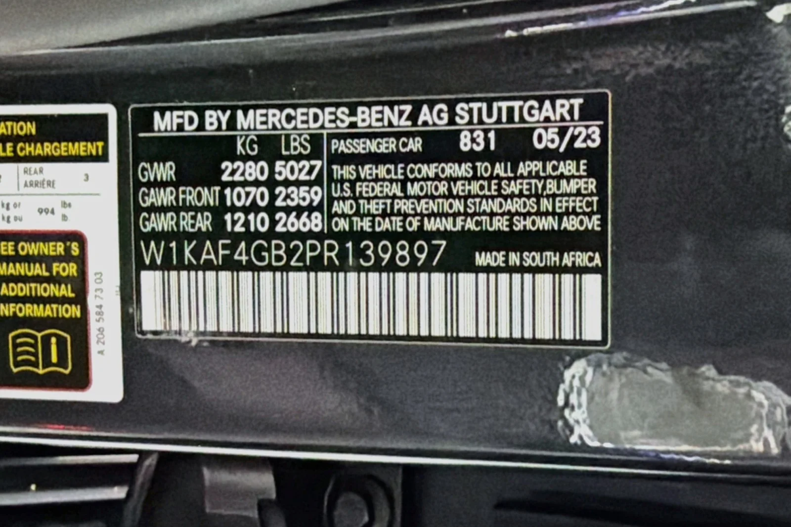 Certified Used 2023 Graphite Grey Metallic Mercedes-Benz C 300 image 26