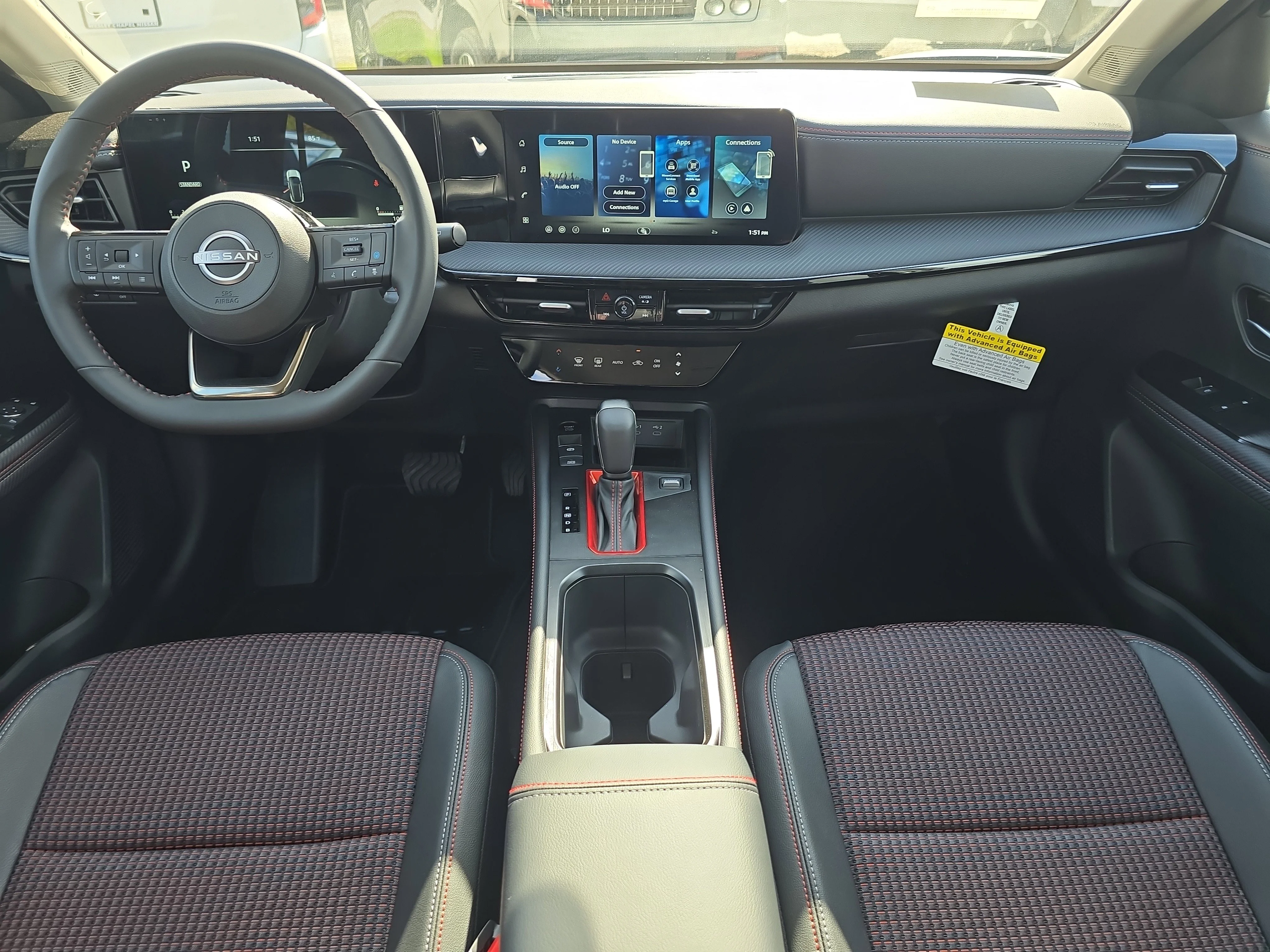 New 2026 Aspen White TriCoat / Super Black Two-tone Nissan SR image 12