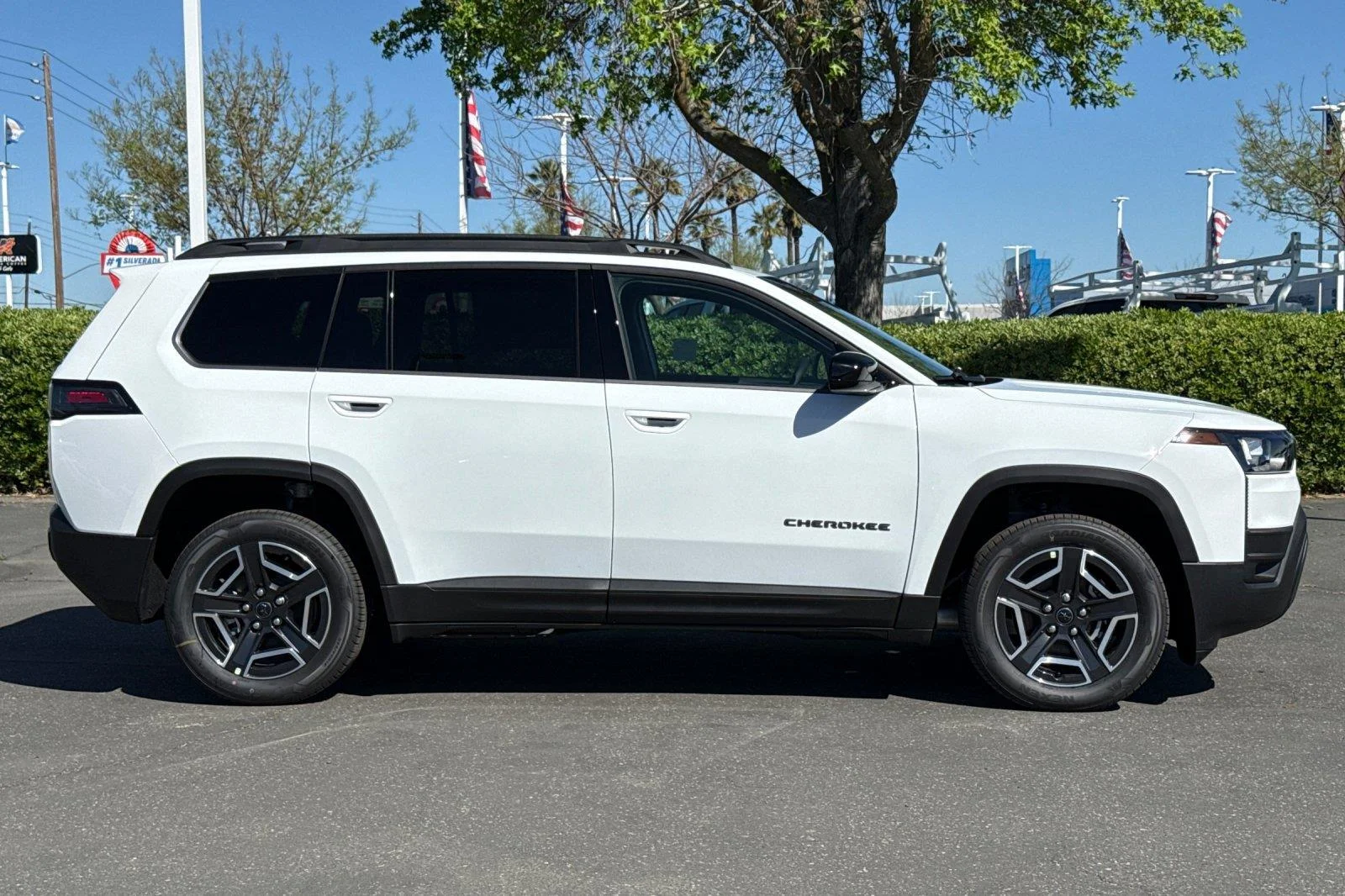 New 2026 Bright White Clearcoat Jeep Laredo image 3
