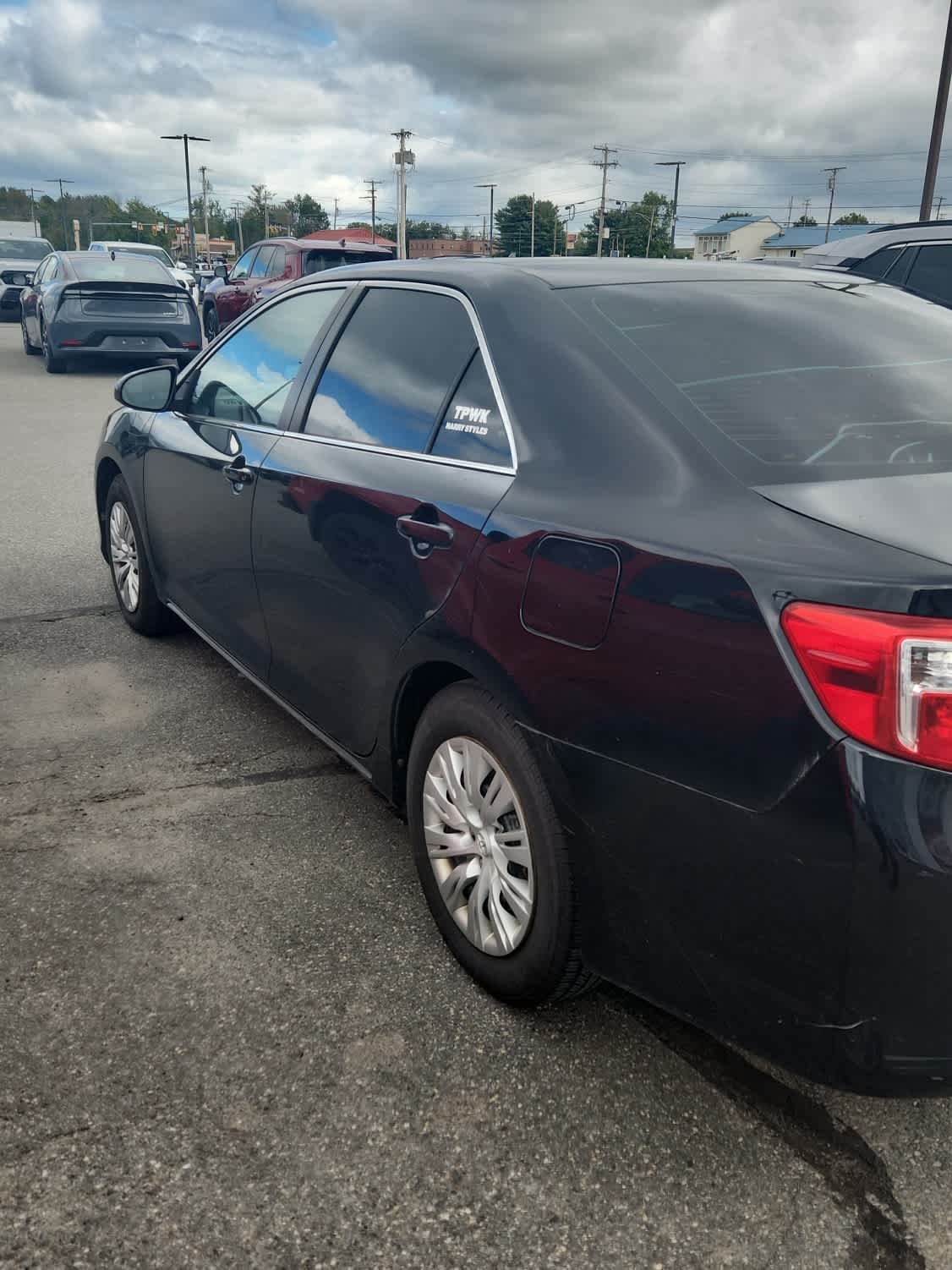 Used 2014 Attitude Black Metallic Toyota LE image 4