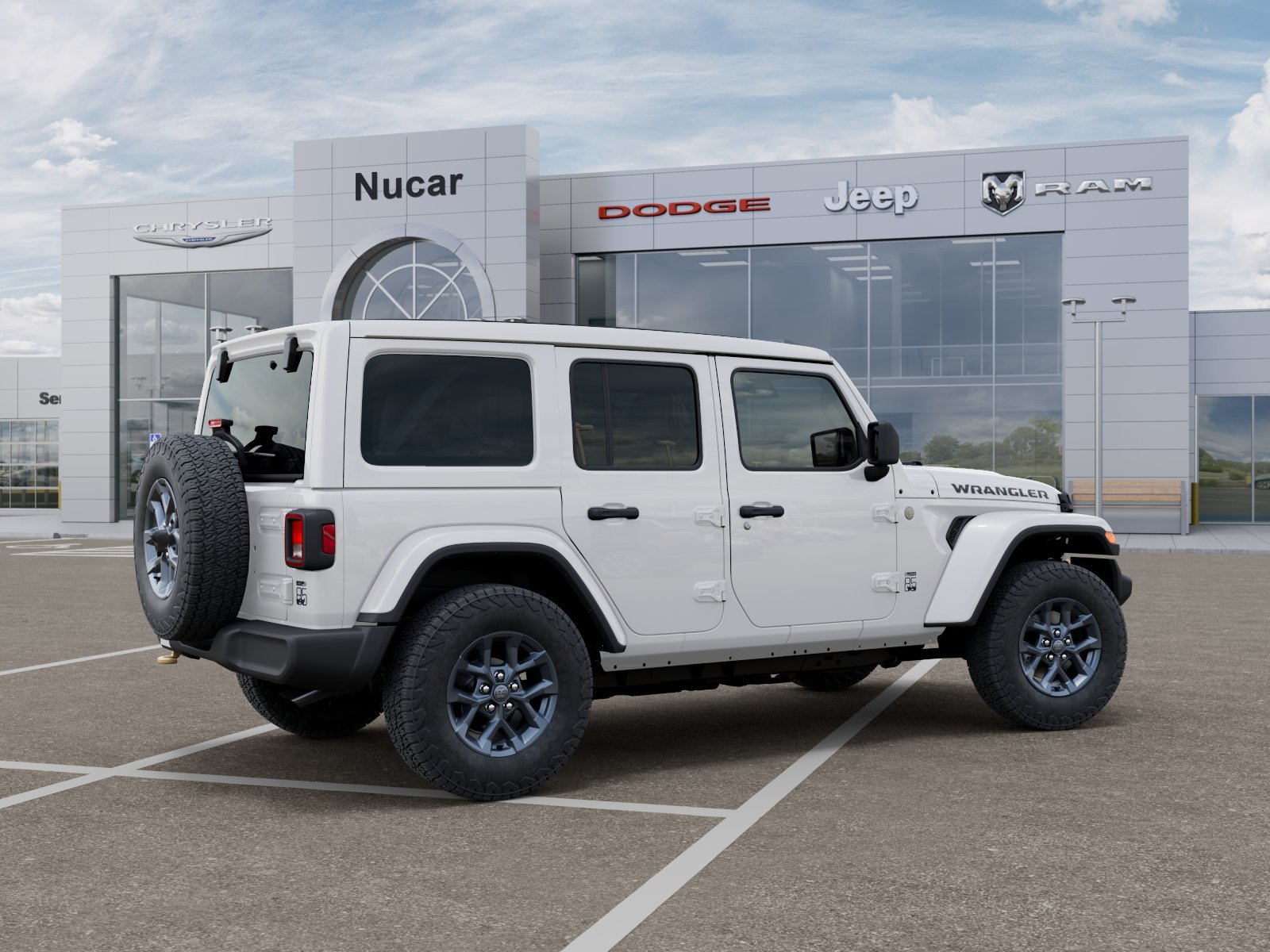 New 2026 Bright White Clearcoat Jeep 85th Anniversary Edition image 22
