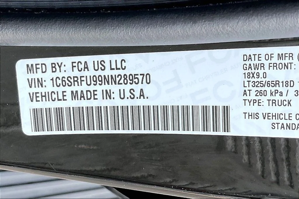 Used 2022 Black Ram TRX image 16