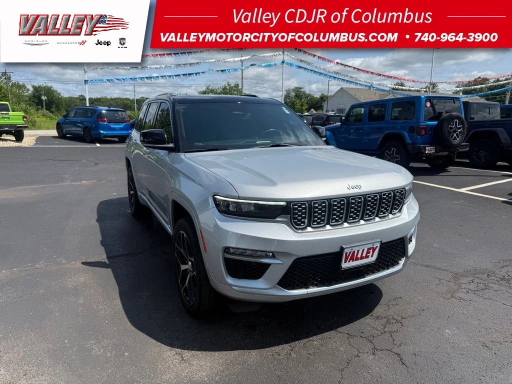 Certified Used 2023 Silver Jeep Summit Reserve 4xe image 1