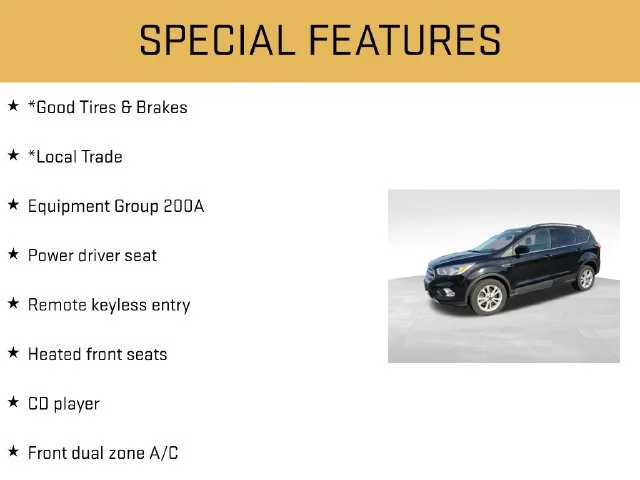 Used 2018 Black Ford SE image 6