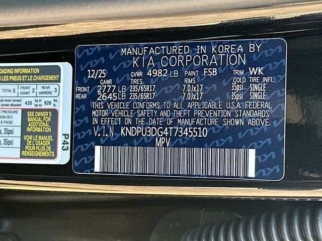 Used 2026 Fusion Orange Kia LX image 32