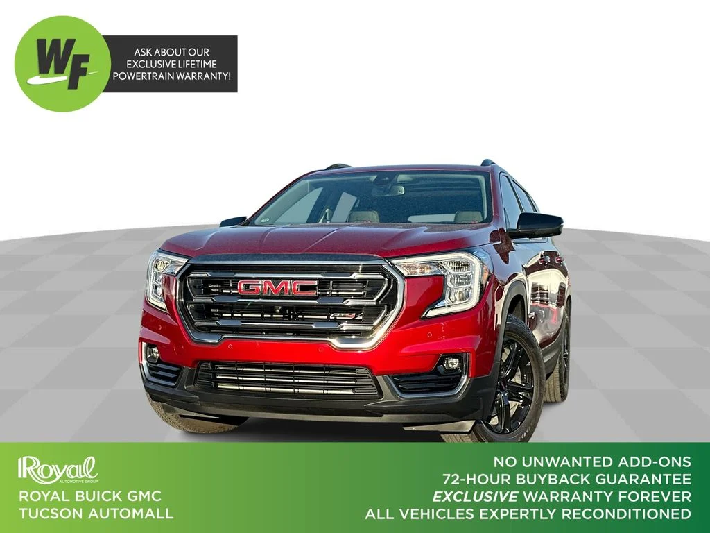Used 2024 Red GMC AT4 image 1