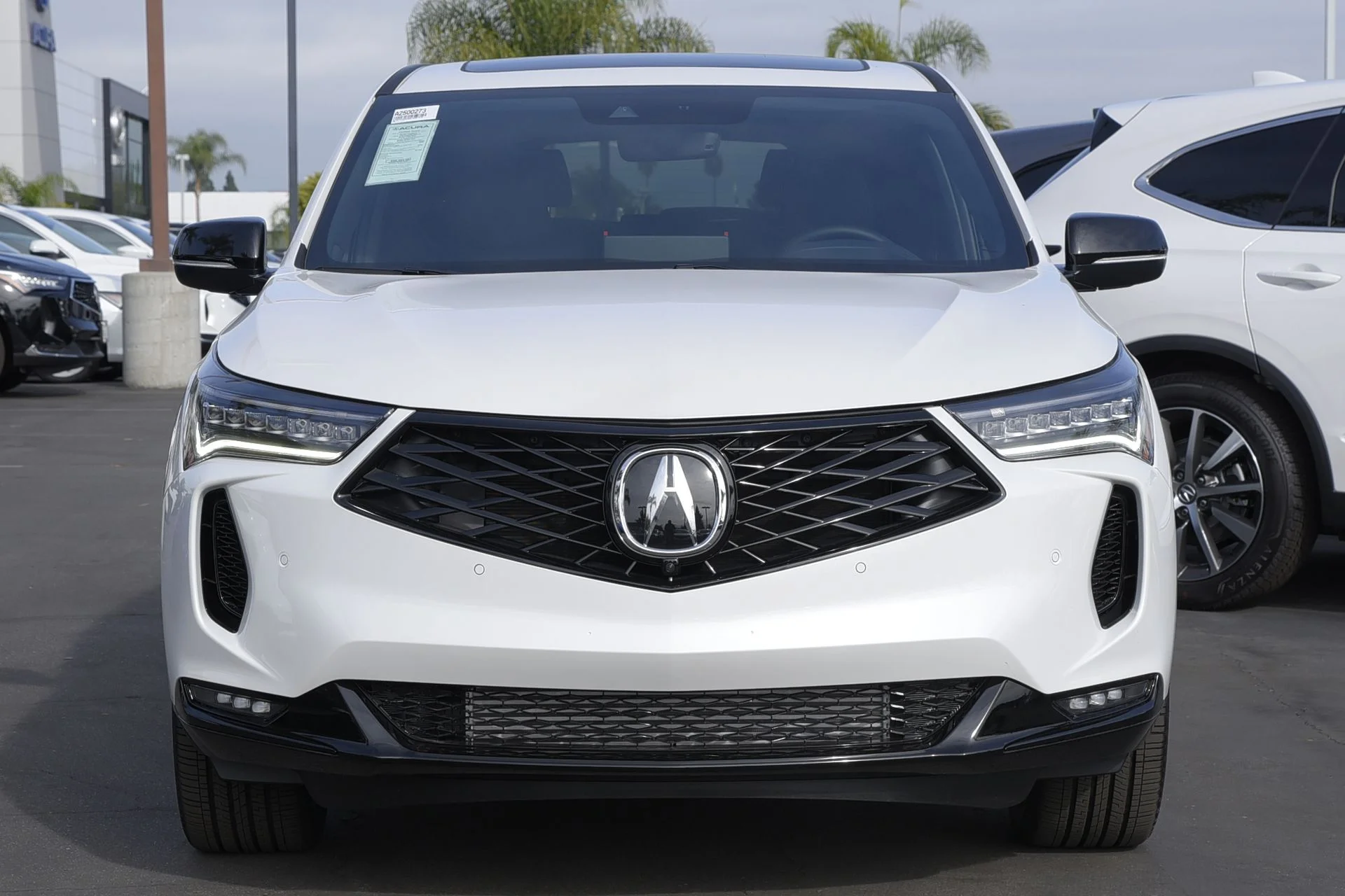 New 2026 Platinum White Pearl Acura SH-AWD A-Spec with Advance Package image 3
