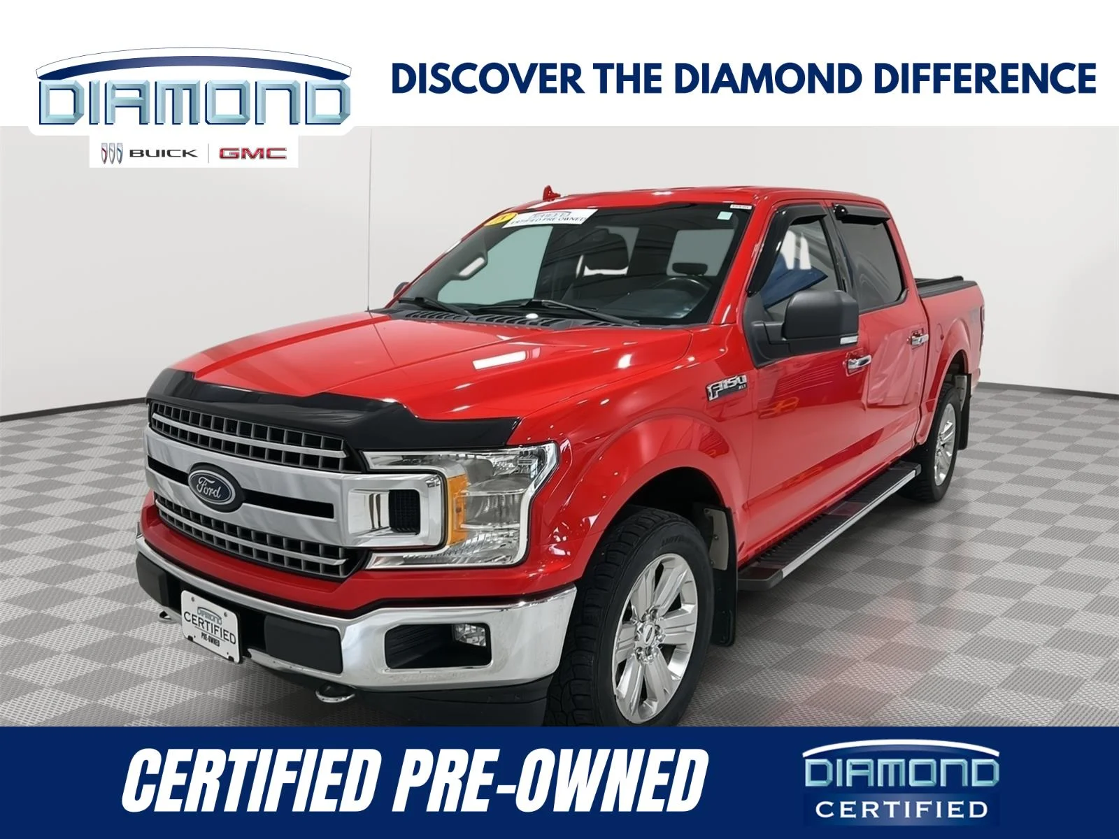 Used 2018 Race Red Ford XL image 1