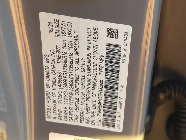 Used 2025 Urban Gray Pearl Honda EX image 31