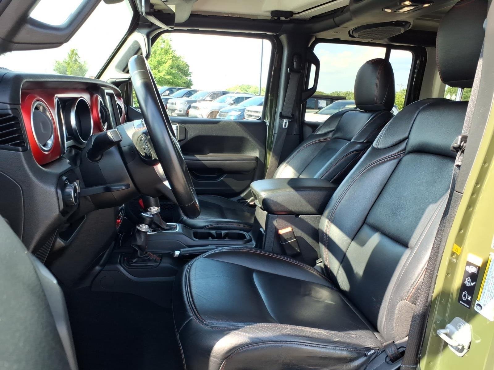 Used 2021 Sarge Green Clearcoat Jeep Unlimited Rubicon image 20