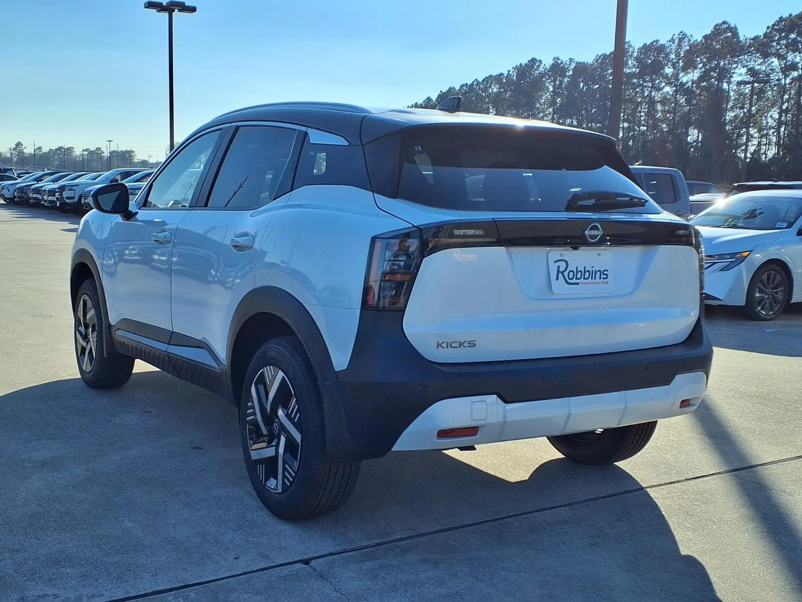 2026 Nissan Kicks SV White at Robbins Nissan