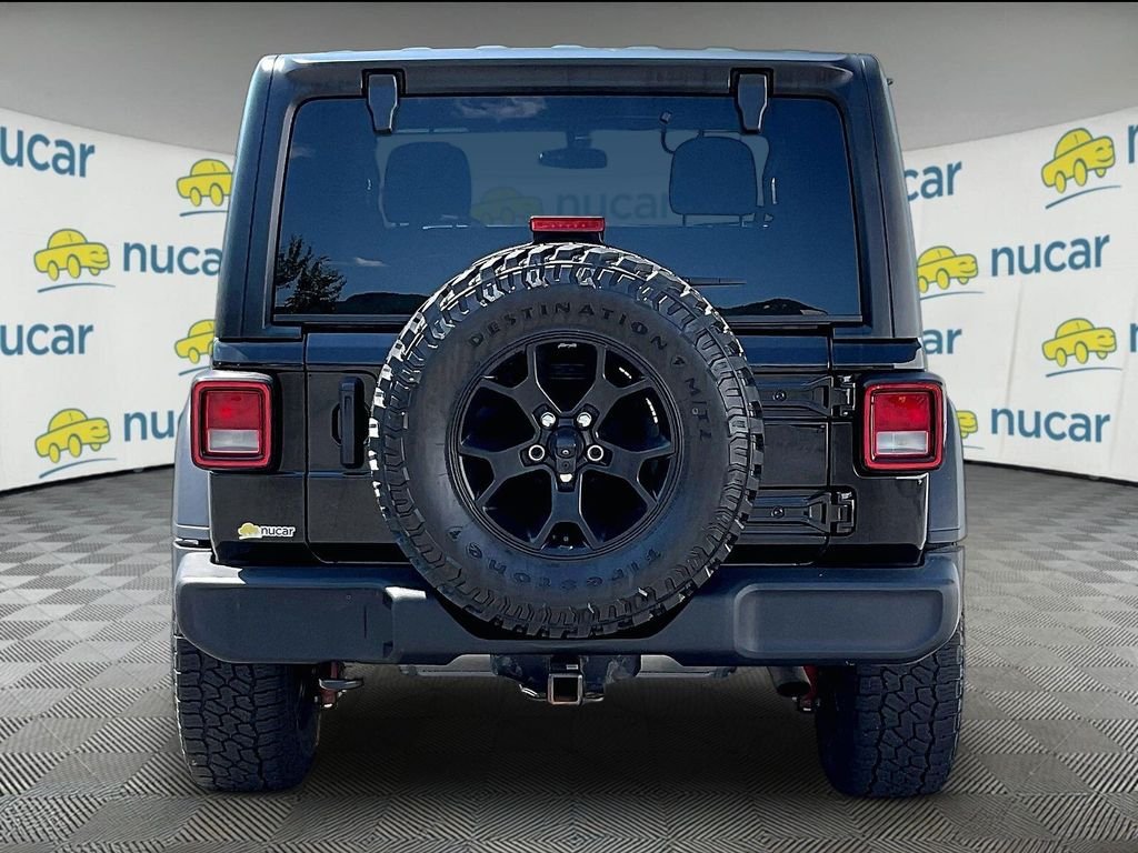 Used 2023 Black Clearcoat Jeep Sport image 5