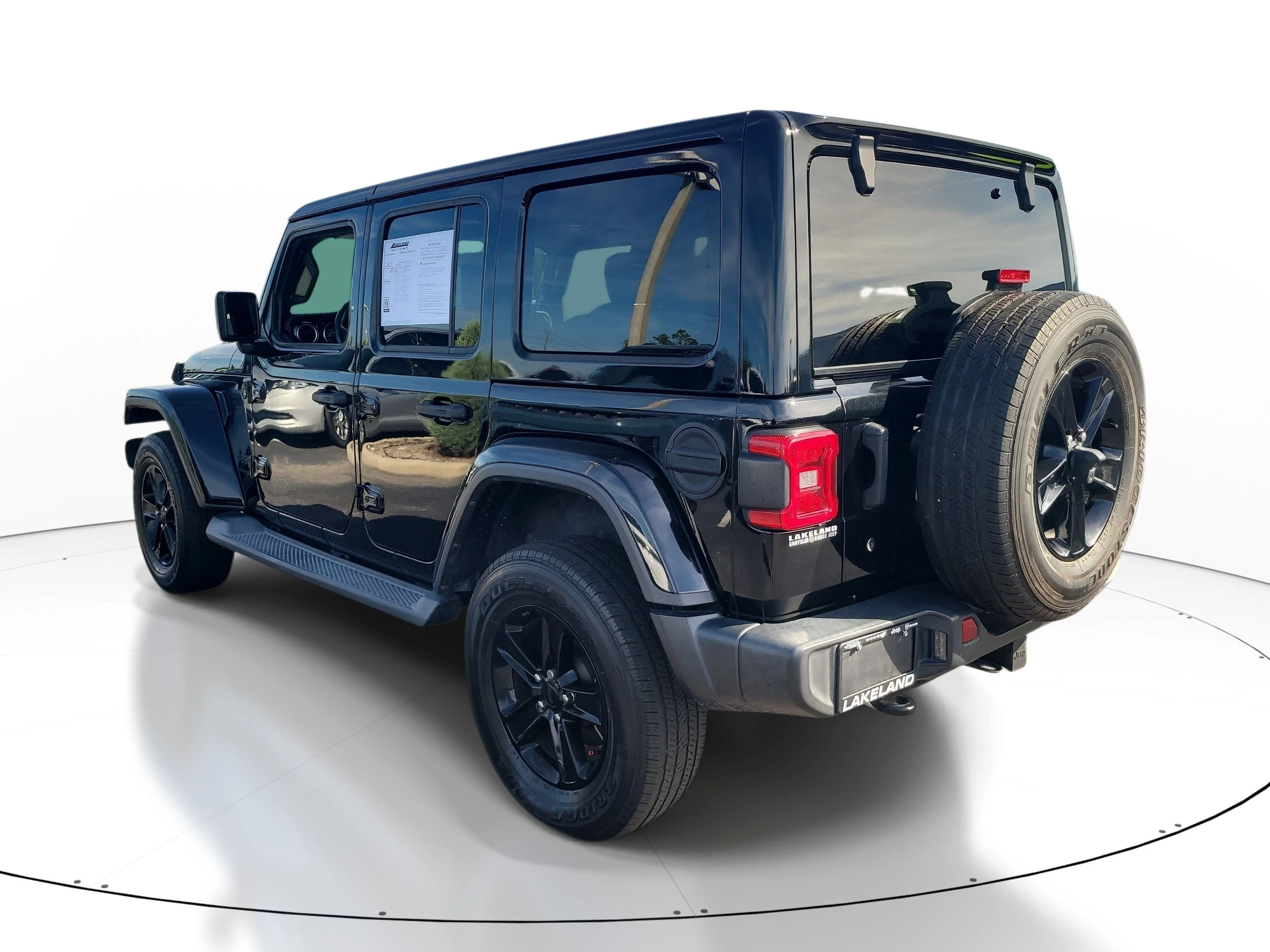 Used 2020 Black Clearcoat Jeep Sahara Altitude image 6