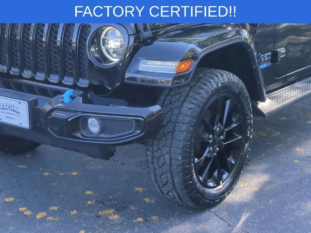 Used 2021 Black Jeep Unlimited Sahara 4xe image 9
