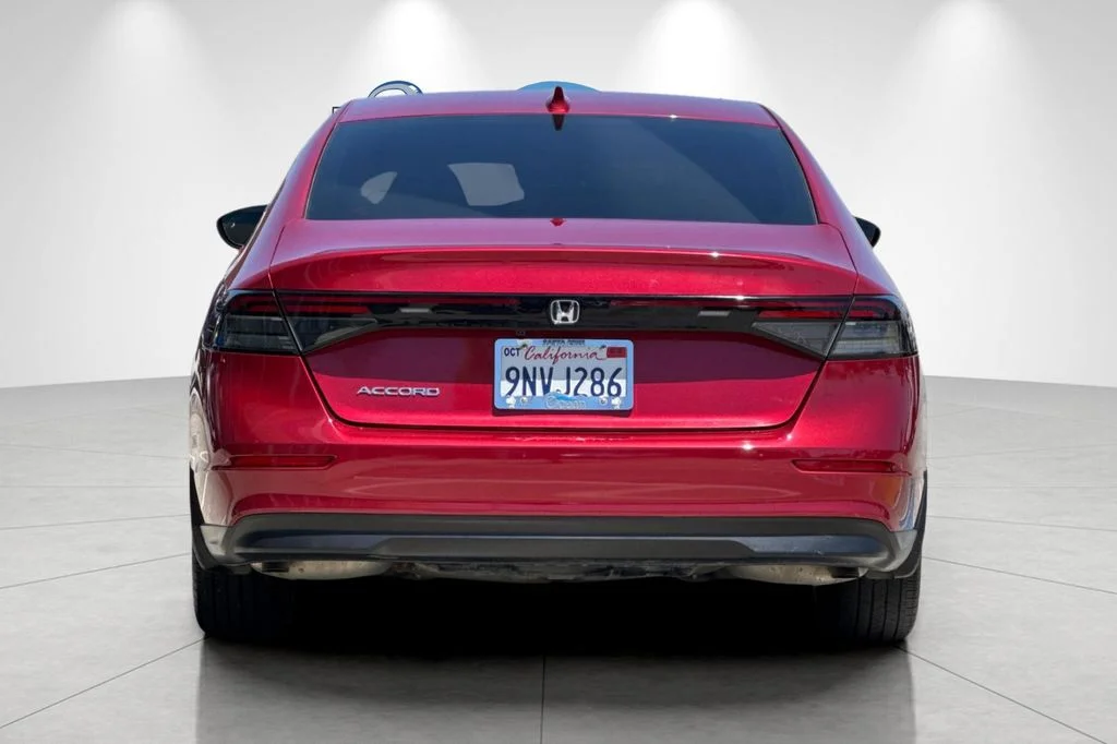Used 2024 Radiant Red Metallic Honda EX image 5