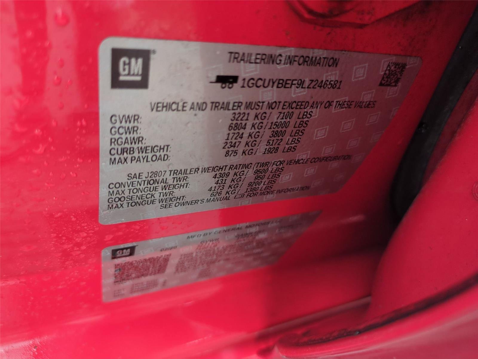 Used 2020 Red Hot Chevrolet Custom image 37