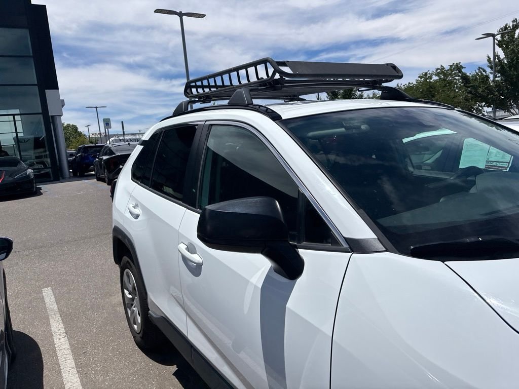 Used 2021 White Toyota LE image 7