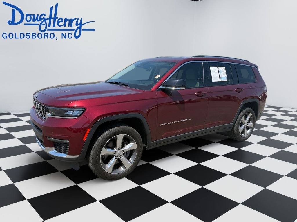 Used 2021 Red Jeep Limited image 1