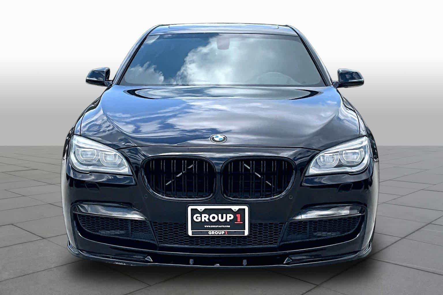 Used 2013 Black Sapphire Metallic BMW 740i image 3