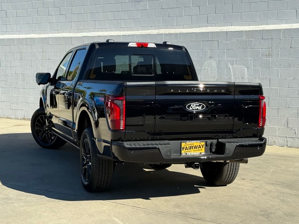 New 2025 Agate Black Metallic Ford Platinum® image 4