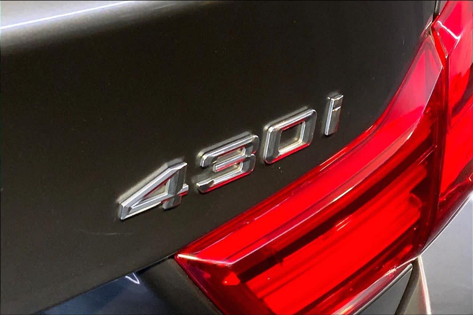 Used 2019 Mineral Grey Metallic BMW 430i xDrive image 10
