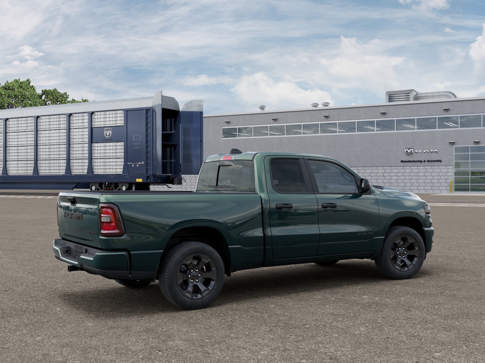 New 2026 Serrano-Green Metallic Exterior Paint RAM Express image 4