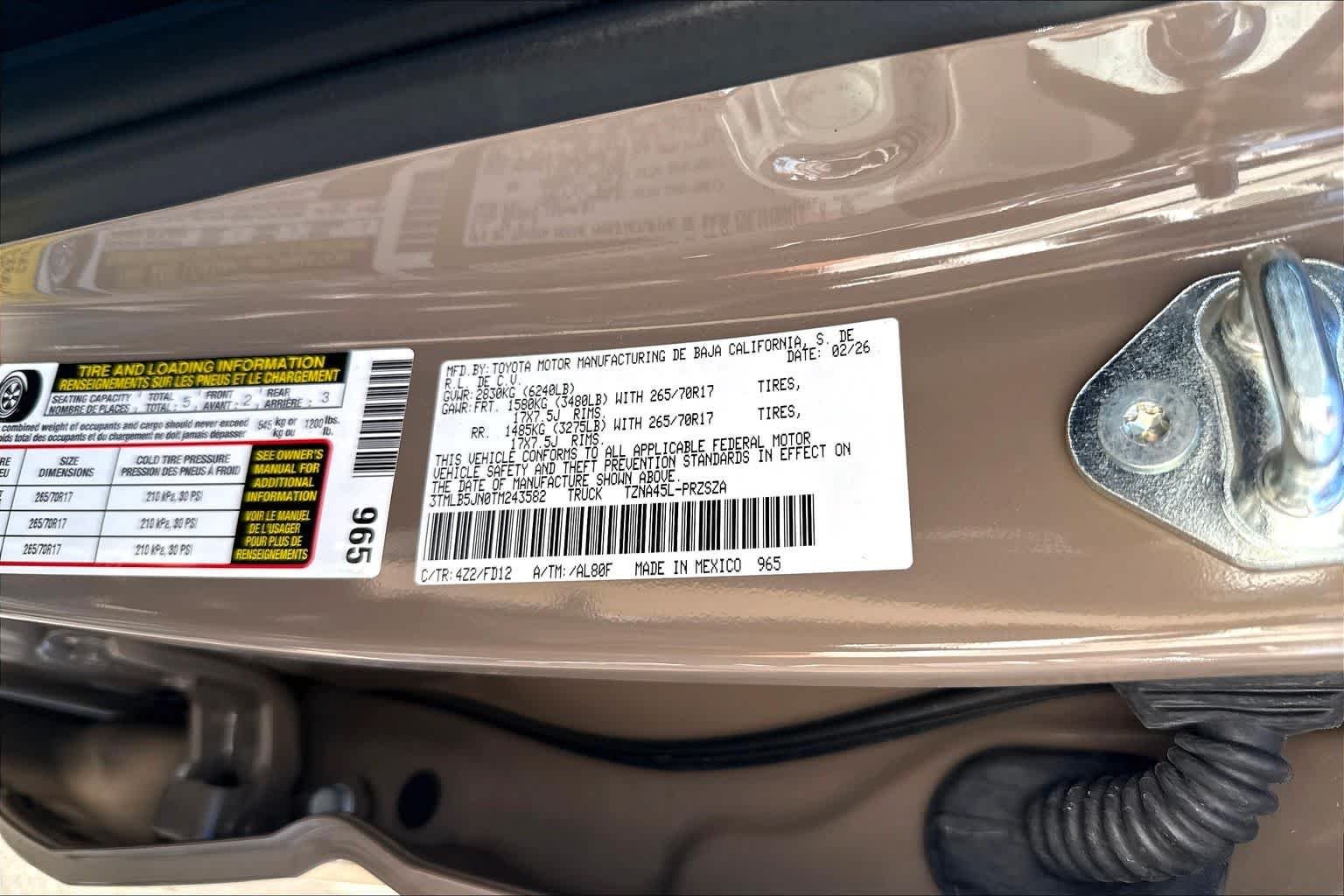 Certified Used 2026 Mudbath Toyota TRD Off Road image 33