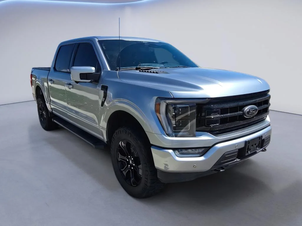Used 2022 Iconic Silver Metallic Ford LARIAT image 7
