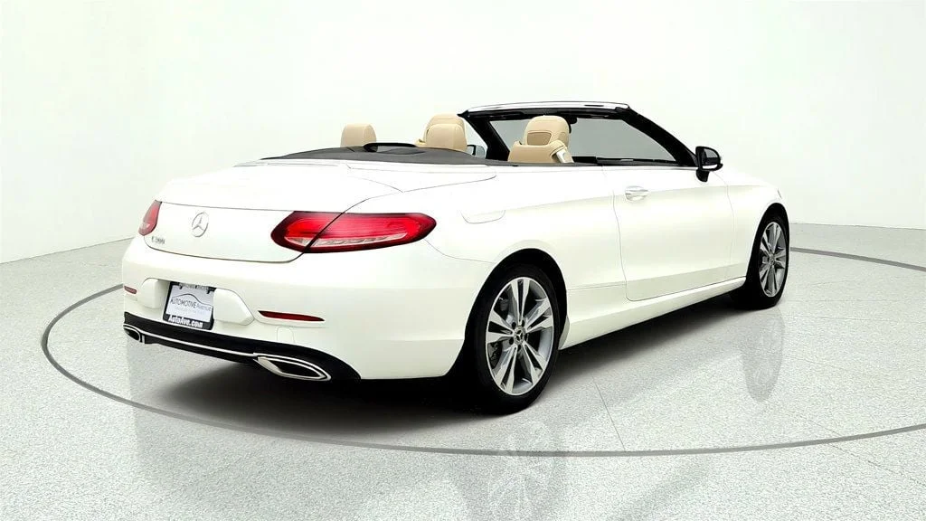 Used 2020 Polar White Mercedes-Benz C 300 Cabriolet image 5