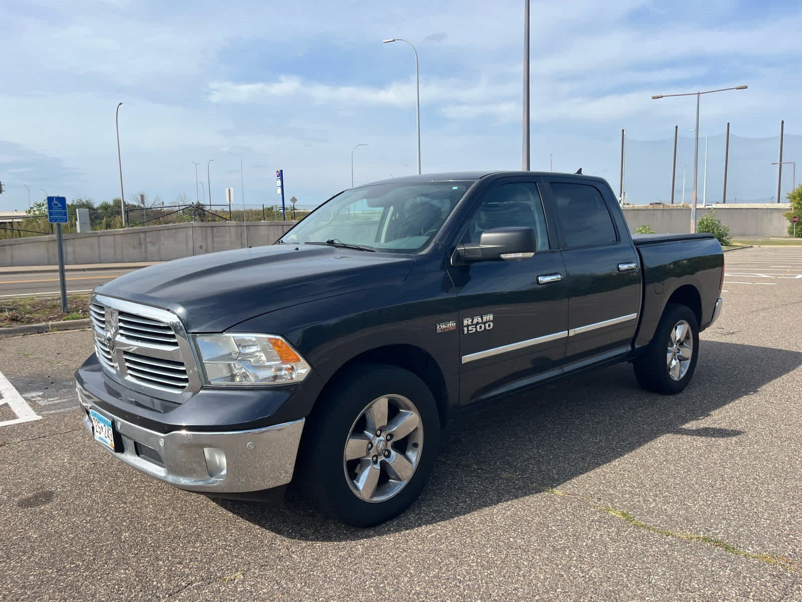 Used 2014 Maximum Steel Metallic Clearcoat Ram Big Horn image 3