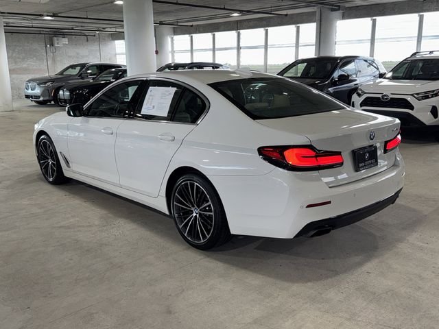 Certified Used 2023 Alpine White BMW 540i image 7