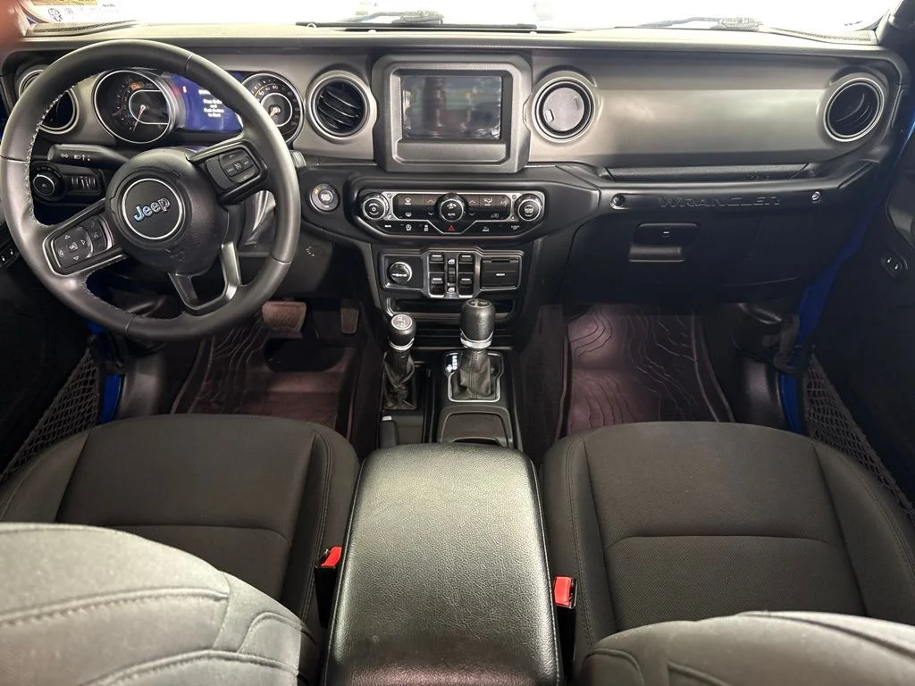 Used 2022 Blue Jeep Unlimited Willys image 12