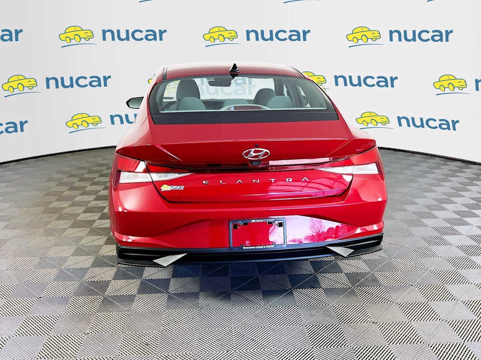 Used 2023 Scarlet Red Pearl Hyundai SEL image 6