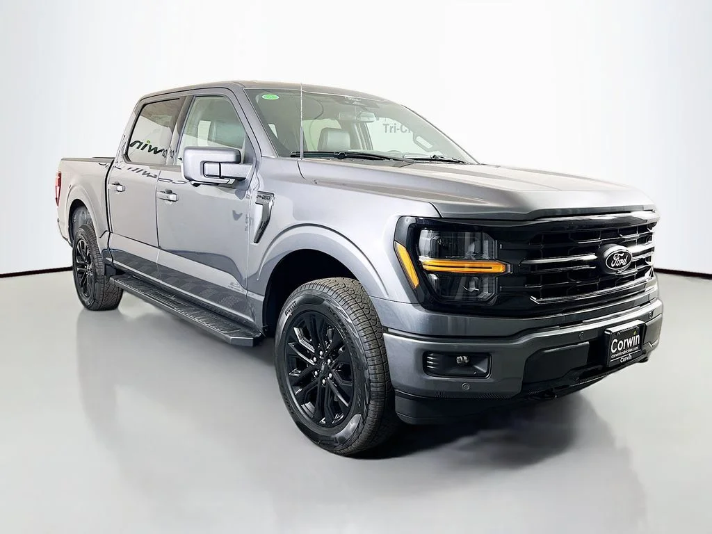 New 2026 Carbonized Gray Metallic Ford XLT image 1
