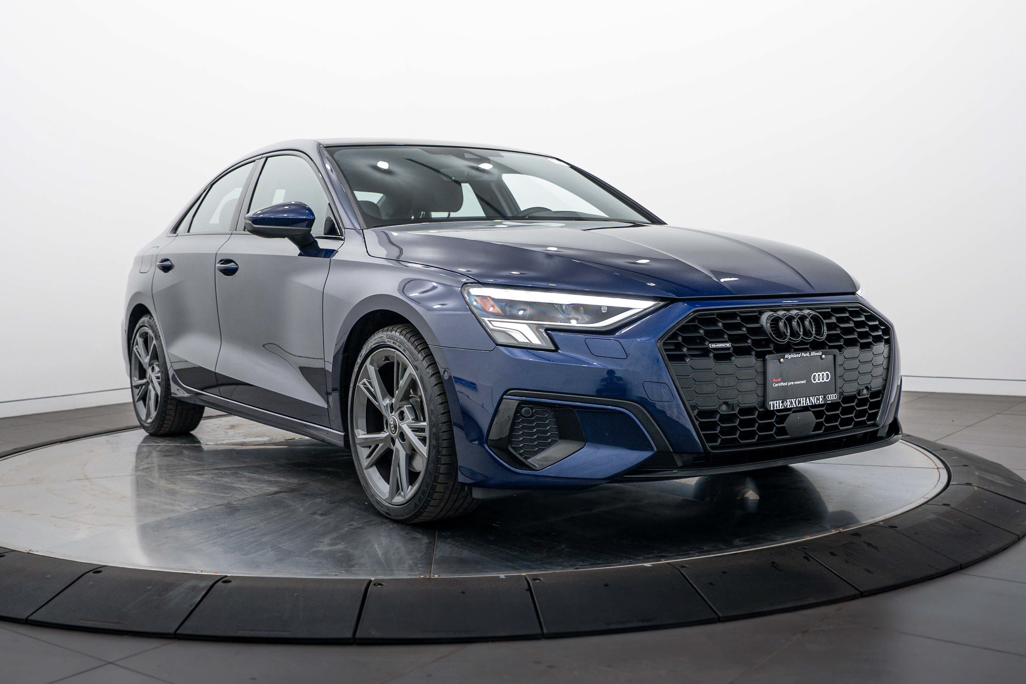 Certified Used 2024 Navarra Blue Metallic Audi Premium image 2