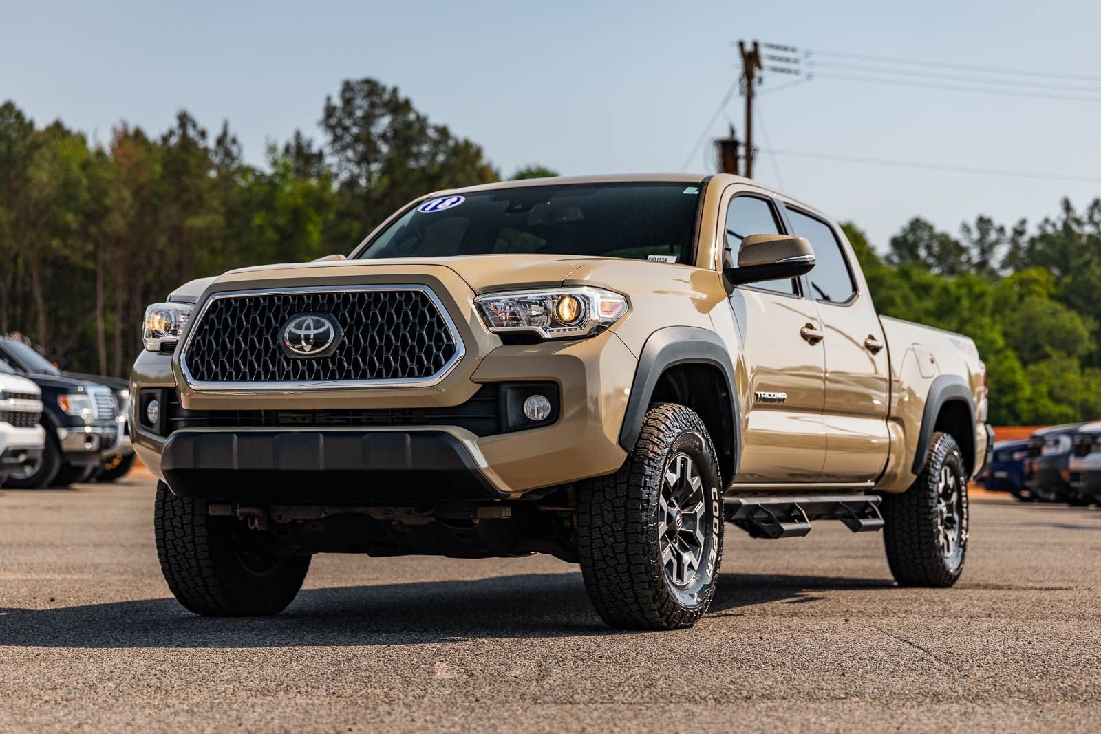 Used 2018 Super Black Toyota TRD Off-Road image 3