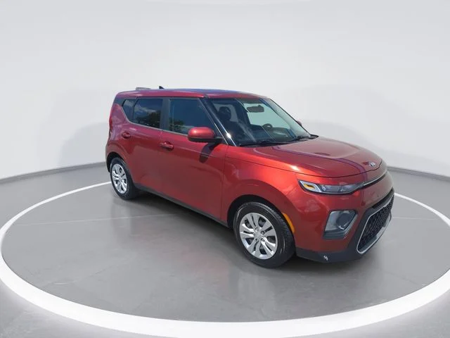 Used 2021 Orange Kia LX image 2