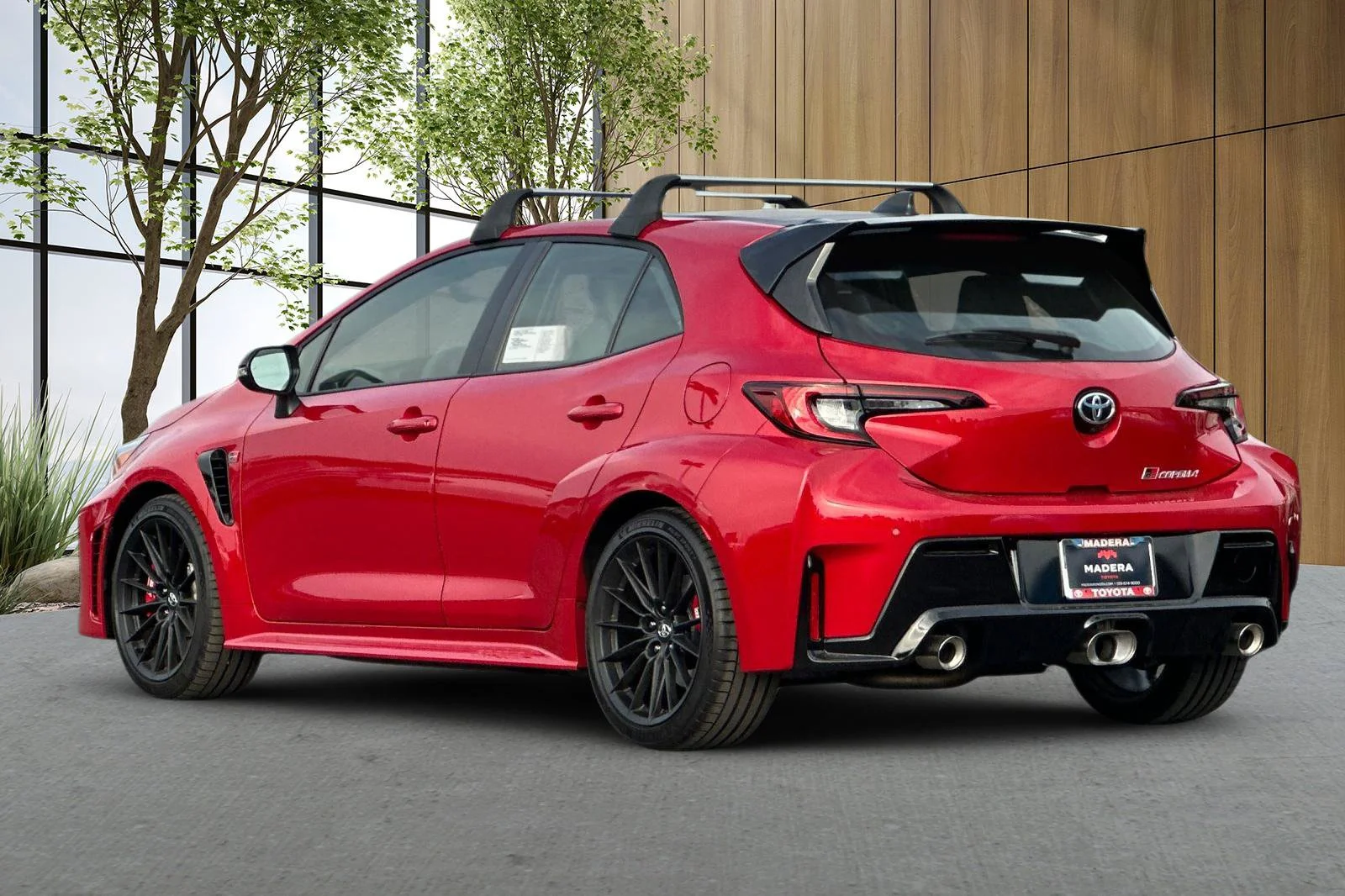 New 2026 Supersonic Red Toyota GR Corolla Premium Plus image 6